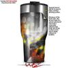 WraptorSkinz Skin Wrap compatible with 2017 and newer RTIC Tumblers 30oz ZaZa Orange (TUMBLER NOT INCLUDED) view 2