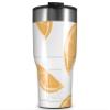 WraptorSkinz Skin Wrap compatible with 2017 and newer RTIC Tumblers 30oz Oranges (TUMBLER NOT INCLUDED) view 1