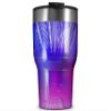 WraptorSkinz Skin Wrap compatible with 2017 and newer RTIC Tumblers 30oz Bent Light Blueish (TUMBLER NOT INCLUDED) view 1