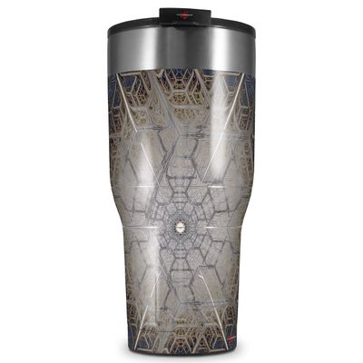 WraptorSkinz Skin Wrap compatible with 2017 and newer RTIC Tumblers 30oz Hexatrix (TUMBLER NOT INCLUDED)