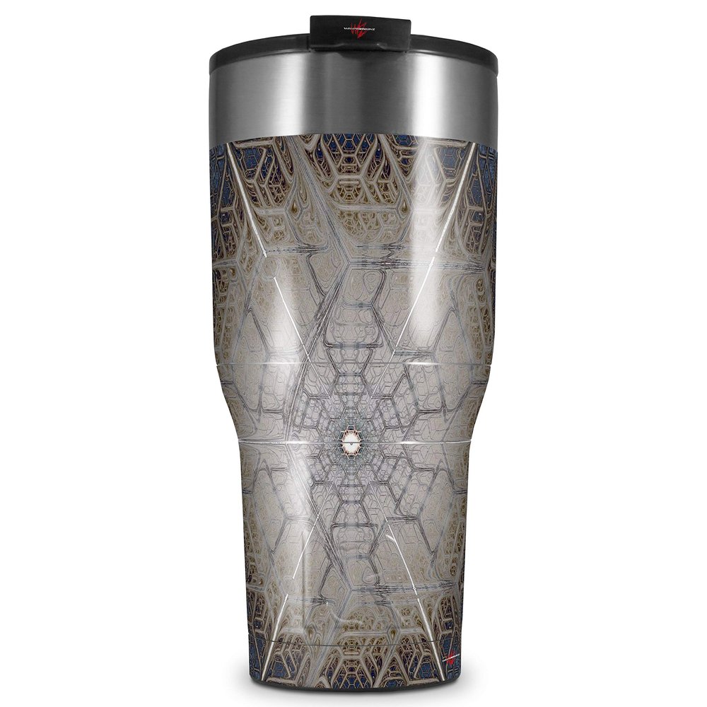 WraptorSkinz Skin Wrap compatible with 2017 and newer RTIC Tumblers 30oz Hexatrix (TUMBLER NOT INCLUDED)