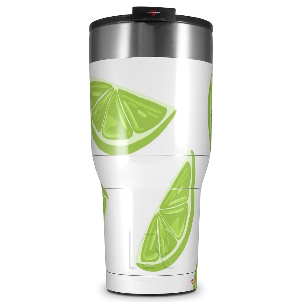 WraptorSkinz Skin Wrap compatible with 2017 and newer RTIC Tumblers 30oz Limes (TUMBLER NOT INCLUDED)