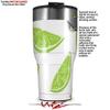 WraptorSkinz Skin Wrap compatible with 2017 and newer RTIC Tumblers 30oz Limes (TUMBLER NOT INCLUDED) view 2