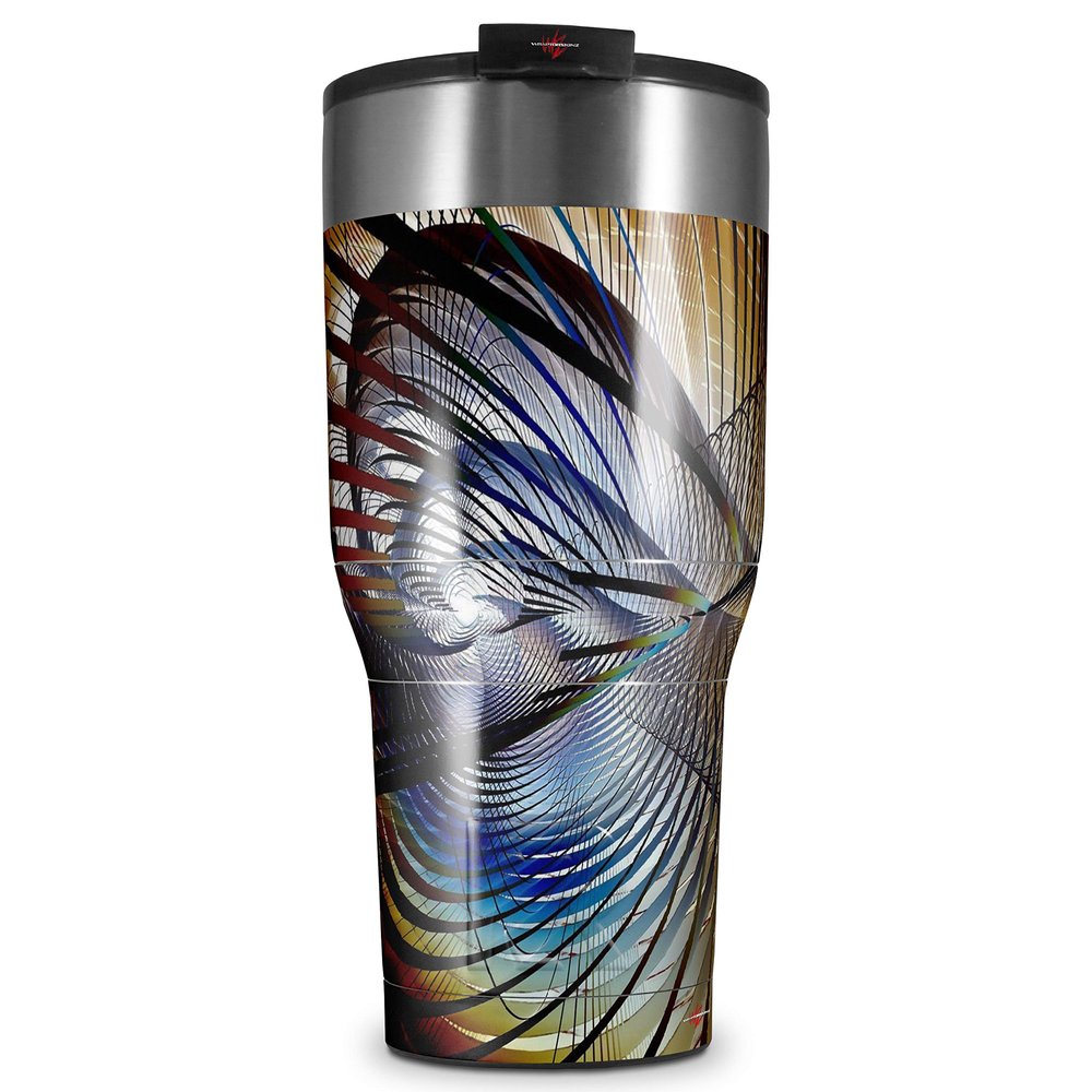 WraptorSkinz Skin Wrap compatible with 2017 and newer RTIC Tumblers 30oz Spades (TUMBLER NOT INCLUDED)