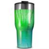 WraptorSkinz Skin Wrap compatible with 2017 and newer RTIC Tumblers 30oz Bent Light Greenish (TUMBLER NOT INCLUDED) view 1