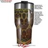 WraptorSkinz Skin Wrap compatible with 2017 and newer RTIC Tumblers 30oz Ancient Tiles (TUMBLER NOT INCLUDED) view 2