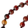 IHM Imports Sine Cera Agate/Jujube Wood 5 Decade Catholic Rosary, Laser Engraved Crucifix/Double-sided Centerpiece, Smooth 6mm Beads view 4