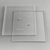CAKESAFE 8.00 Inch Square Acrylic Disk Set 2-8 Clear Food Grade Acrylic Buttercream Disks Perfect Icing Tool to Smooth the Frosting on Your Cakes, Disk Size Engraved on Every Disk view 3