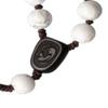 IHM Imports Sine Cera Howlite/Jujube Wood 5 Decade Catholic Rosary, Laser Engraved Crucifix/Double-sided Centerpiece, Smooth 8mm Beads view 3