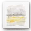 Renditions Gallery Abstract Nature Art Grey & Gold Winter Horizon Wall Art Prints for Bedroom Home Kitchen Decor - 40"x40" LT34 view 2
