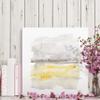 Renditions Gallery Abstract Nature Art Grey & Gold Winter Horizon Wall Art Prints for Bedroom Home Kitchen Decor - 40"x40" LT34 view 3