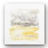 Renditions Gallery Abstract Nature Art Grey & Gold Winter Horizon Wall Art Prints for Bedroom Home Kitchen Decor - 40"x40" LT34 view 1