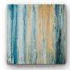 Renditions Gallery Canvas Wall Art for Home Teal & Orange Tiger Stripes Abstract Artwork Prints for Bedroom Kitchen Decorations - 40"x40" LT34 view 2