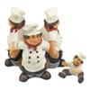 Accent Plus Zingz & Thingz Decorative Resin Wine Bottle Holder, Chef's Circle, 7x6x6.5 view 2
