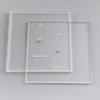 CAKESAFE 8.25 Inch Square Acrylic Disk Set 2-8.25 Clear Acrylic Buttercream Disks Perfect Tool to Smooth the Frosting on Your Cakes, Disk Size and Perimeter Border Engraved on all Disks view 3