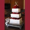 CAKESAFE 10.5 Inch Square Acrylic Disk Set  2-10.5 Clear  Acrylic Buttercream Disks  Perfect Icing Tool to Smooth the Frosting on Your Cakes, Disk Size & Perimeter Border Engraved on all Disks view 4