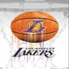 Trends International NBA Los Angeles Lakers - Drip Ball 20 Wall Poster, 14.725" x 22.375", Premium Unframed Version view 1