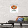 Trends International NBA Boston Celtics - Drip Ball 20 Wall Poster, 14.725" x 22.375", Premium Poster & Mount Bundle view 2