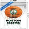 Trends International NBA Boston Celtics - Drip Ball 20 Wall Poster, 14.725" x 22.375", Premium Poster & Mount Bundle view 3