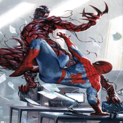 Trends International Marvel Comics - Carnage - Battle with Spider-Man Wall Poster, 22.375" x 34", Premium Unframed Version