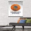 Trends International NBA Golden State Warriors - Drip Ball 20 Wall Poster, 22.375" x 34", Premium Poster & Clip Bundle view 2