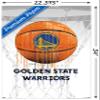 Trends International NBA Golden State Warriors - Drip Ball 20 Wall Poster, 22.375" x 34", Premium Poster & Clip Bundle view 3