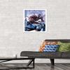 Trends International Marvel Comics - Carnage - Battle with Venom Wall Poster, 14.725" x 22.375", White Framed Version view 2