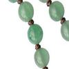 IHM Imports Sine Cera Green Jade/Jujube Wood 5 Decade Catholic Rosary, Laser Engraved Crucifix/Double-sided Centerpiece, Smooth 6mm Beads view 4