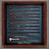 Trends International The Wizarding World: Harry Potter - Wands Wall Poster, 14.725" x 22.375", Barnwood Framed Version view 1