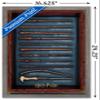 Trends International The Wizarding World: Harry Potter - Wands Wall Poster, 14.725" x 22.375", Barnwood Framed Version view 3
