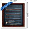 Trends International The Wizarding World: Harry Potter - Wands Wall Poster, 14.725" x 22.375", White Framed Version view 3