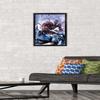 Trends International Marvel Comics - Carnage - Battle with Venom Wall Poster, 14.725" x 22.375", Black Framed Version view 2