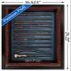 Trends International The Wizarding World: Harry Potter - Wands Wall Poster, 14.725" x 22.375", Black Framed Version view 3