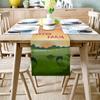 Dining Table Runner for Home Kitchen Dining Table Coffee Table Decorative Farm Prairie Pasture Fresh Farm Cotton Line Table Linens for Holiday/Wedding/Gathering Party 13x90inch view 2