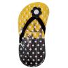 Home and Holiday Shops Yellow Polka Dot Flip Flop Design Manicure Set view 2