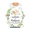 Andaz Press Custom Large Baby Shower Canvas Welcome Sign, 16 x 20 Inches, Safari Animals Leaf Foliage, Guestbook Alternative, Personalized Sign Our Canvas, For Jungle Safari Baby Shower Theme view 3