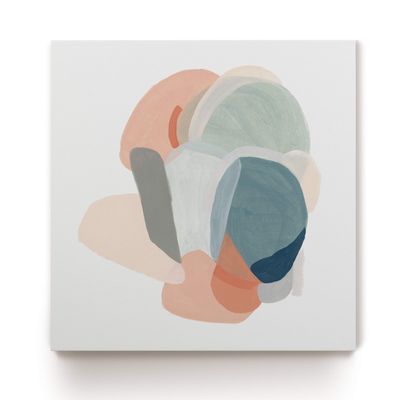 Renditions Gallery Abstract Modern Art for Home Decor Colorful Modular Motion Canvas Wall Art for Living Room Office Kitchen Decorations - 40"x40" LT34