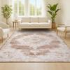JONATHAN Y Alhambra Ornate Medallion Modern Brown/Cream Indoor Area Rug, 8x10, Vintage, Bohemian, Easy-Cleaning for Living Room, Bedroom, Kitchen, Pet Friendly, Non-Shedding (MDP400B-8) view 3