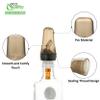 [24 PACK] Translucent Liquor Pourer Cover Caps, Bottle Top Cover, Spout Cover, Bar Supplies, Restaurant Supplies, BPA Free Plastic, Cap Covers, Universal Cover for Liquor & Wine Bottle view 4