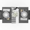 Dining Table Runner for Home Kitchen Dining Table Coffee Table Decorative Illustration Style Boy Fishing Silhouette Cotton Line Table Linens for Holiday/Wedding/Gathering Party 18x72inch view 3