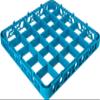 Carlisle RE25C04 OptiClean 25 Compartment Divided Glass Rack Extender 19.75" x 19.75" x 1.78", EA of 6/CS view 3