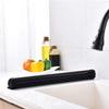 Ahyuan Large Roll up Dish Drying Rack Foldable Dish Rack Over Sink Dish Drainer Roll-up Sink Drying Rack Full Silicone Coated Stainless Still Dish Drying Rack (Matte Black, 17.7''X13.13'') view 3