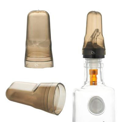 [36 PACK] Translucent Liquor Pourer Cover Caps, Bottle Top Cover, Spout Cover, Bar Supplies, Restaurant Supplies, BPA Free Plastic, Cap Covers, Universal Cover for Liquor & Wine Bottle