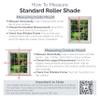 Linen Avenue Cordless 5% Solar Screen Standard Roller Shade, Charcoal 43 W x 78 H (Arrives 1/4" Narrower) view 2
