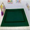 KidCarpet Montessori Classroom Rug 4' X 6' Rectangle Green/Black Children Playing Rug | Area Rugs for Kids | School Carpet for Children | Rug for Children's Classroom or Daycare Activity Area view 2