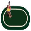 KidCarpet Montessori Classroom Rug 6' x 8'6" Oval, Green/Crme Children Playing Rug | Area Rugs for Kids | School Carpet for Children | Rug for Children's Classroom or Daycare Activity Area view 1