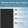 Activated Carbon Filter Pad - Cut to Fit Air Vent Filters for Home, AC, Furnace, Range Hood & Vent - Charcoal Filter Sheets Material for Dust, Odor, Smoke & Allergen Removal - 2 Pack view 3