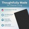 Activated Carbon Filter Pad - Cut to Fit Air Vent Filters for Home, AC, Furnace, Range Hood & Vent - Charcoal Filter Sheets Material for Dust, Odor, Smoke & Allergen Removal - 2 Pack view 4