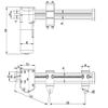 Mulin Power Recliner Motor Replacement with Cord Model ML8-175 ML8-175A Linear Actuator for Sofa Lift Chair Couch Massage Seat Bed Same as ML18-033 & ML18-026 view 3