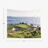 Shorping Colorful Tapestry, Girl Tapestry 60X60 Inches Cute Tapestry Beach California September 27 2014 the Public Golf Course of Pebble Beach Cool Tapestry for Bedroom Girls Tapestry Kids Tapestry view 3
